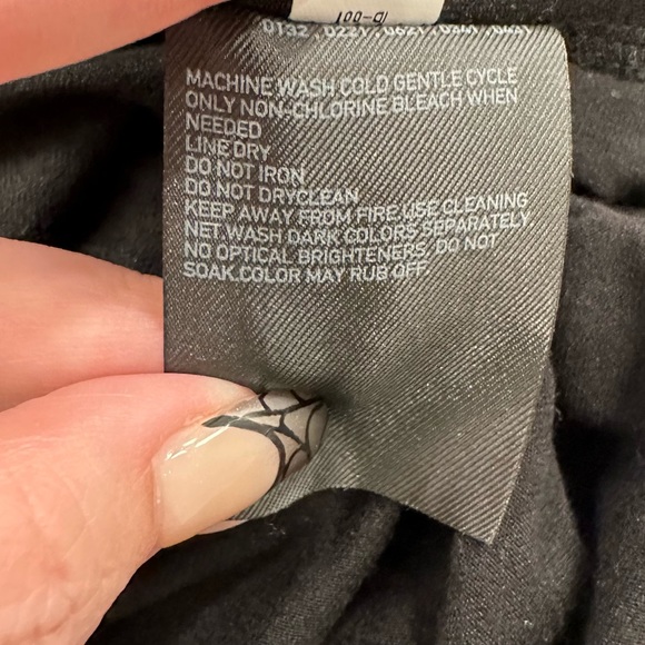 Ines de la Fressange, Paris Gorgeous Black w/ Cream Polka Dot Belted Dress EUC S - Picture 15 of 16